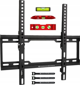 Maclean Uchwyt do TV Maclean, max VESA 400x400, 32-70", 45kg, reg. odchylenia +0°~-10°, MC-412 1