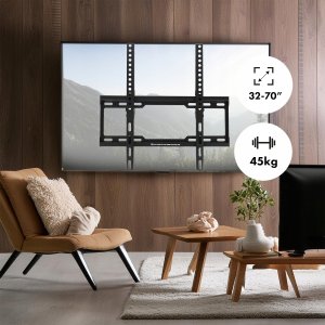 Maclean Uchwyt do TV , max VESA 400x400, 32-70", 45kg, reg. odchylenia +0°~-10°, MC-412 11