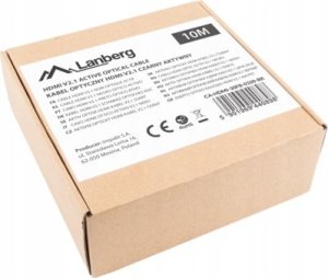Kabel Lanberg HDMI - HDMI 10m czarny (CA-HDMI-30FB-0100-BK) 3