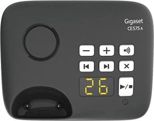 Telefon stacjonarny Gigaset CE575A Duo Czarny 3