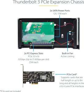 Obudowa StarTech Case StarTech Thunderbolt 3 PCIe Expansion 13