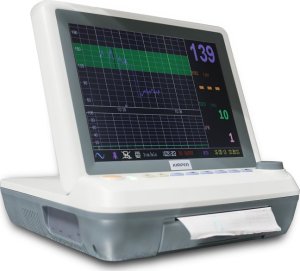 Jumper Kardiotokograf Aparat KTG Monitor Płodu JPD-300P z głowicą do ciąży bliźniaczej 3