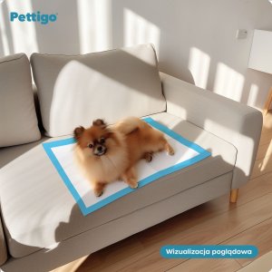 Pettigo PODKŁADY HIGIENICZNE 60x90 CHŁONNE MATY dla PSA NAUKA SIKANIA - 100 szt 4