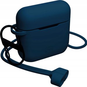 3MK 3mk silikonové pouzdro Silicone AirPods Case pro Apple AirPods 3rd gen., modrá 4