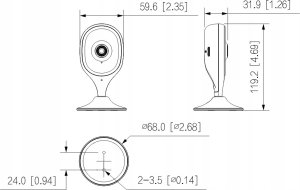 Kamera IP Dahua Technology Kamera bezprzewodowa WiFi Dahua Hero C5A 6