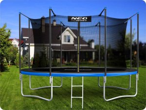 Trampolina ogrodowa Neo-Sport NS-15W241 z siatką wewnętrzną 15 FT 465 cm 5