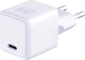 Ładowarka 3MK PD GaN 25W - Hyper Charger Biała + Kabel USB-C 4