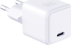 Ładowarka 3MK PD GaN 25W - Hyper Charger Biała + Kabel USB-C 5