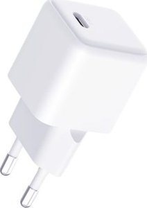 Ładowarka 3MK PD GaN 25W - Hyper Charger Biała + Kabel USB-C 7