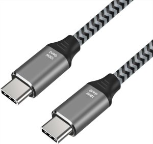 Kabel USB Art ART CABLE USB-C male - male 100W 5A ALU braided 2m oem 1