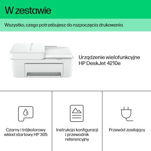 Urządzenie wielofunkcyjne HP Drukarka Wielofunkcyjna HP DESKJET PLUS 4210E 4
