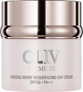 Cliv Ginseng Berry Resurfacing Krem odmładzający SPF30 na dzień 50 ml 1