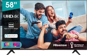 Telewizor Hisense Telewizor Hisense 58AE7000F 58" LED 4K UHD Smart TV HDR Dolby Vision VIDAA 1