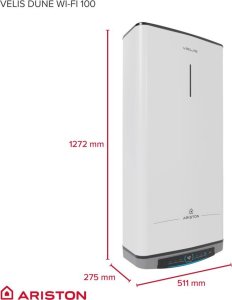 Bojler Ariston Velis 3.0 Dune WiFi 100 1.5 kW (4018002) 6