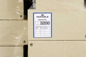 Durable Kieszeń magazynowa samoprzylepna A4 DURABLE 179707 niebieska 50szt 2