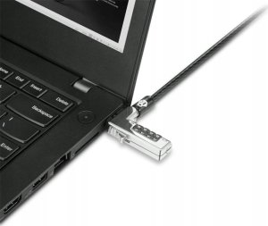 Linka zabezpieczająca Lenovo Kensington NanoSaver Combination - Sicherheitskabelschloss - Schwarz - fur ThinkCentre M75t Gen 2, ThinkPad L13 Yoga Gen 3, T14s Gen 3, X13 Gen 3 3