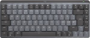 Klawiatura Logitech Logitech Master Series MX Mechanical Mini - Tastatur - hinterleuchtet - kabellos - Bluetooth LE - QWERTY - Nordisch (Danisch/Finnisch/Norwegisch/Schwedisch) - Tastenschalter: Tactile Quiet - Graphite 1