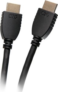 Kabel C2G C2G 6ft 4K HDMI Cable with Ethernet - High Speed - UltraHD Cable - M/M - HDMI-Kabel mit Ethernet - HDMI mannlich zu HDMI mannlich - 1.83 m - abgeschirmt - Schwarz 2