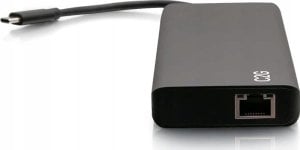 HUB USB C2G C2G USB C Docking Station - Dual Monitor Docking Station with 4K HDMI, USB, Ethernet, and AUX - Power Delivery up to 60W - Dockingstation - USB-C / Thunderbolt 3 - 2 x HDMI - GigE - TAA-konform 2