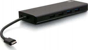 HUB USB C2G C2G USB C Docking Station - Dual Monitor Docking Station with 4K HDMI, USB, Ethernet, and AUX - Power Delivery up to 60W - Dockingstation - USB-C / Thunderbolt 3 - 2 x HDMI - GigE - TAA-konform 6