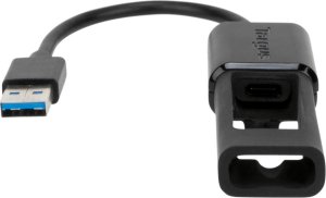 Kabel USB Targus USB-A - USB-C 0.1 m Czarny (ACC110401GLX) 3