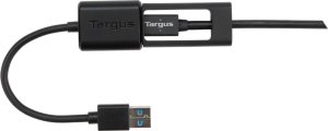 Kabel USB Targus USB-A - USB-C 0.1 m Czarny (ACC110401GLX) 4