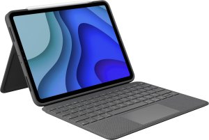 Logitech Logitech Folio Touch - Tastatur und Foliohulle - mit Trackpad - hinterleuchtet - Apple Smart connector - QWERTY - Pan-Nordic - Graphite - fur Apple 11-inch iPad Pro (1. Generation, 2. Generation) 1