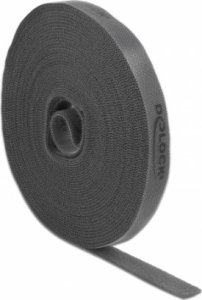 Organizer Delock Delock  Klettband auf Rolle L 10 m x B 15 mm schwarz 1