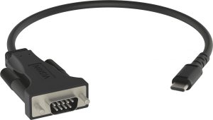 Kabel USB Vision Professional installationstauglicher Adapter USB-C zu Serial RS-232 - 30 JAHRE GARANTIE - funktioniert mit Mac und PC - im Standard-COM-Port installiert - 480 Mbit/s - Spannung bis 5 V - unterstutzt alle Datensignale - USB-A 2.0 (M) zu 9- 3
