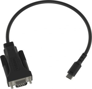 Kabel USB Vision Professional installationstauglicher Adapter USB-C zu Serial RS-232 - 30 JAHRE GARANTIE - funktioniert mit Mac und PC - im Standard-COM-Port installiert - 480 Mbit/s - Spannung bis 5 V - unterstutzt alle Datensignale - USB-A 2.0 (M) zu 9- 4