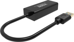 Adapter USB Vision USB-A - RJ-45 Czarny  (TC-USBETH/BL) 6