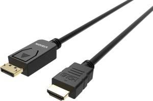 Kabel Vision DisplayPort - HDMI 1 m czarny (TC 1MDPHDMI/BL) 5