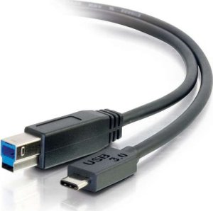 C2G C2G 1m USB 3.1 Gen 1 USB Type C to USB B Cable M/M - USB C Cable Black - USB-Kabel - USB Type B (M) zu 24 pin USB-C (M) - USB 3.1 - 1 m - Schwarz 1