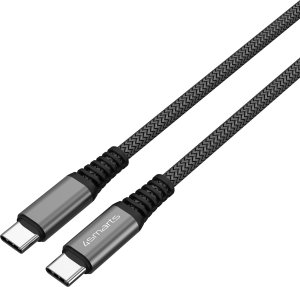 Kabel USB 4smarts USB-C - USB-C 3 m Czarny (456267) 4
