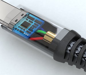 Kabel USB 4smarts USB-C - USB-C 3 m Czarny (456267) 5