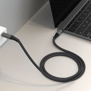 Kabel USB 4smarts USB-C - USB-C 3 m Czarny (456267) 6