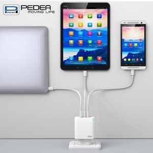 Ładowarka Pedea Triple GaN 1x USB-A 2x USB-C 65W (60040107) 2
