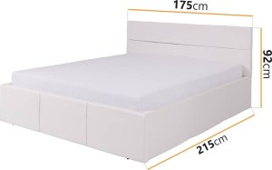 Ravio Łóżko tapicerowane Montreal 2