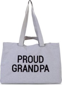 Childhome Childhome Torba Grandpa bag Kanwas Grey 1