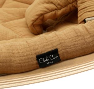 Charlie Crane Charlie Crane Leżaczek Levo buk Camel 8