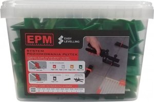 EPM SYSTEM UKŁADANIA PŁYTEK EASY LEVELING 200 KLIPSÓW 3MM (1 OP) 1