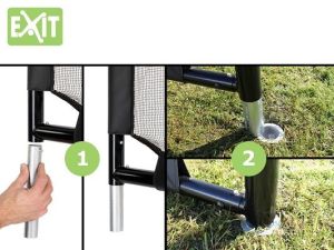 Exit Bramka do piłki nożnej Exit Forza 5x2 m - 101 0005 4