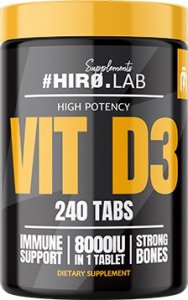 Triton HIRO.LAB Vitamin D3 8000IU - 240tabs. 1