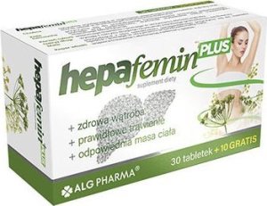 Alg Pharma ALG PHARMA Hepafemin PLUS - 40tabs. 1