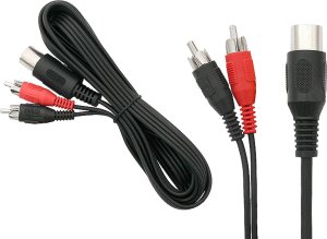 Kabel Blow 1495#                Przyłącze din5-2rca 1,2m 1