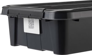 Plast Team Pojemnik z pokrywą pod łóżko PlastTeam ProBox Recycle QR 31L czarny 5