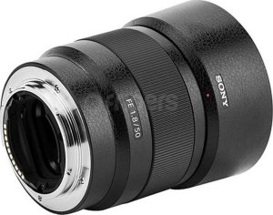 JJC Okleina na obiektyw JJC KS-SEL50F18FL Leather do Sony FE 50 mm f1.8 2