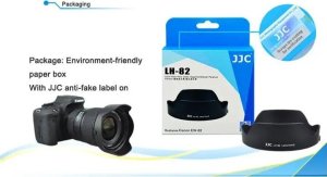 Osłona na obiektyw JJC Osłona przeciwsłoneczna JJC typu Canon EW-82 4