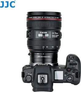 JJC Adapter bagnetowy Canon RF z przeniesieniem elektroniki 7