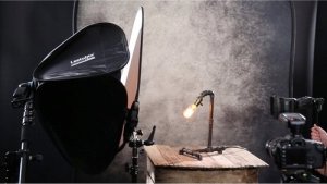 Lastolite Tło składane Vintage 1,5x2,1m Smoke/Concrete 4